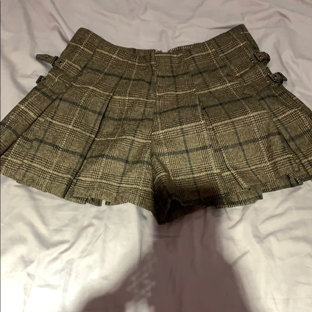 Plaid shorts